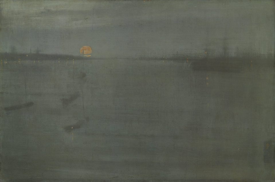 Nocturne: Blue and Gold: Southampton Water, a painting by James McNeill Whistler