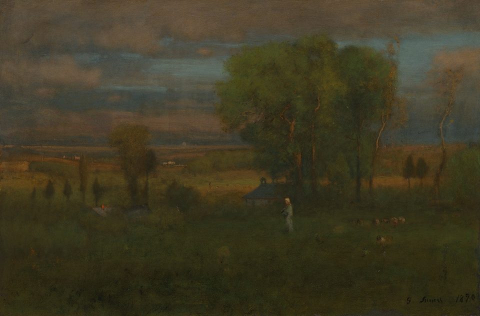 Twilight in Italy, a painting by George Inness